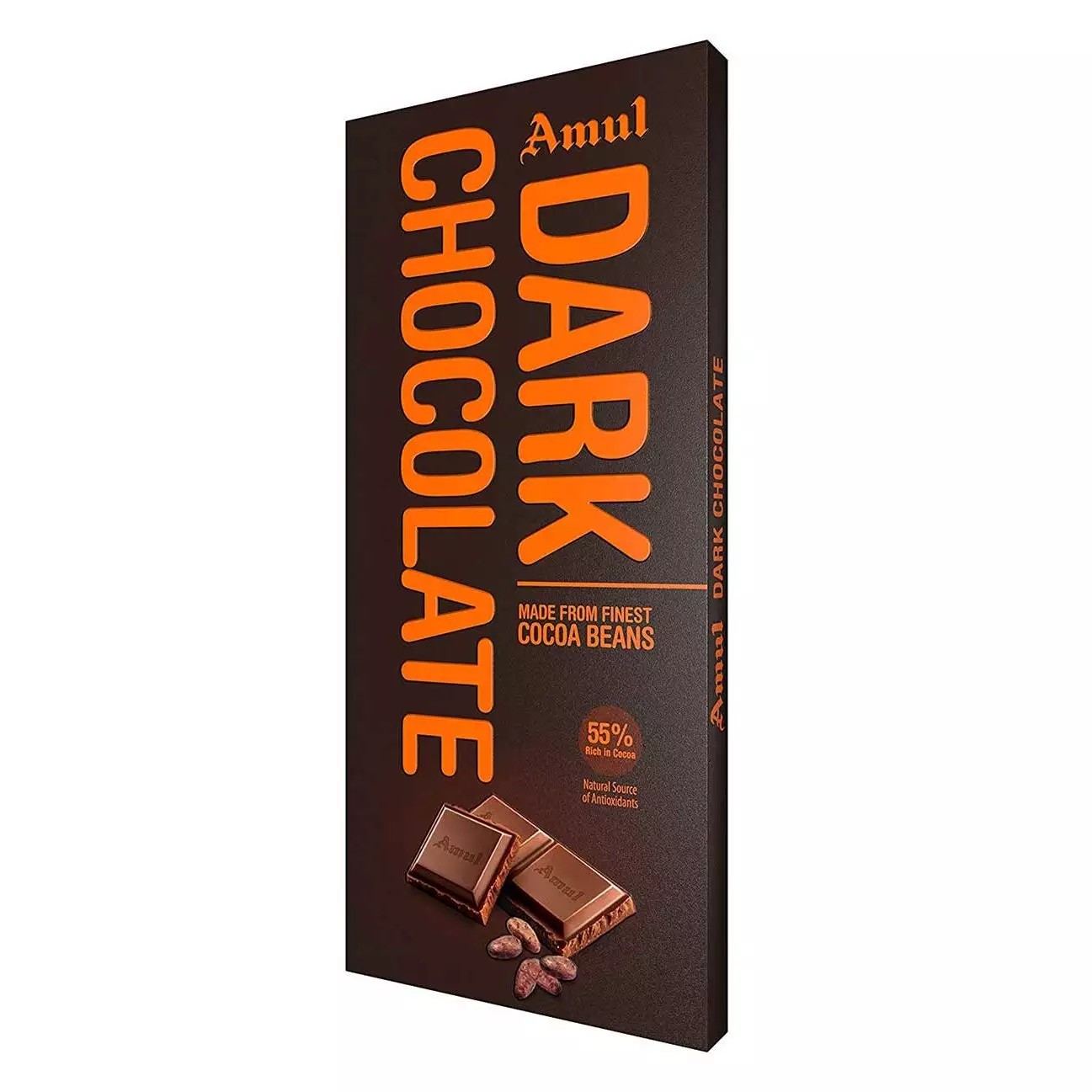 Amul Cocoa Dark Chocolate Bar 40g Sinin