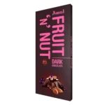 Amul Dark Chocolate Bar Fruit N Nut 150g (1)