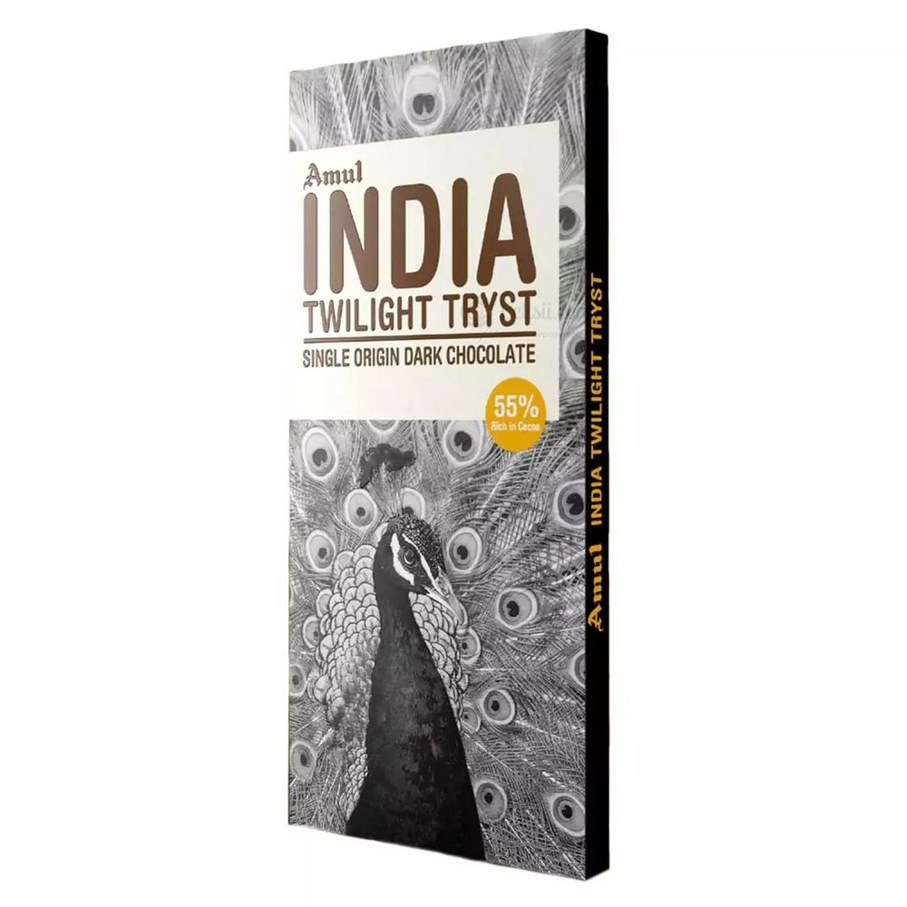 Amul India Twilight Tryst Single Origin Dark Chocolate 125g Sinin