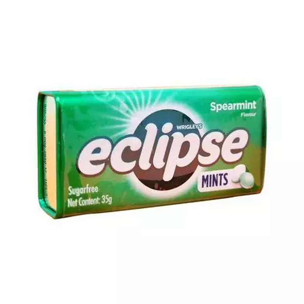 Wrigley's Eclipse Mints Spearmint Flavored Sugar Free 35g Sinin