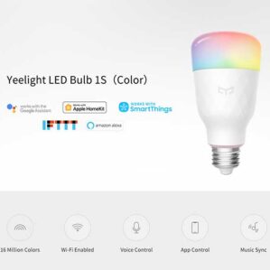 Xiaomi Yeelight 1S Smart LED Bulb Color - Image 3