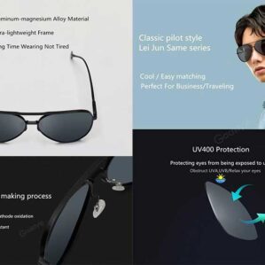 Xiaomi Mi (TYJ02TS) Polarized Navigator Sunglasses - Image 3