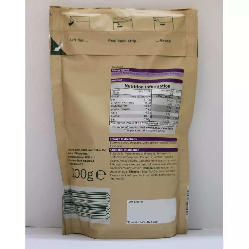 Alesto Cashew Nuts 200g Sinin