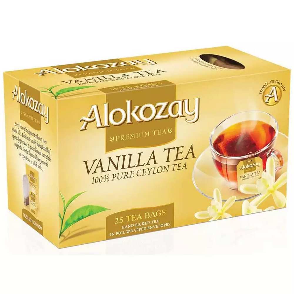 Alokozay Vanilla Tea Bag 25pcs Sinin