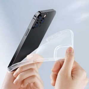 Baseus Simple Series Transparent Protection Case for iPhone 13 Series - Image 2