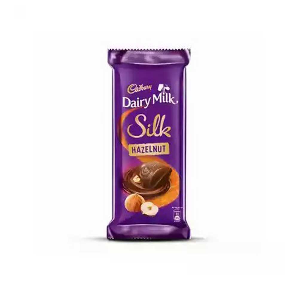 Cadbury Dairy Milk Silk Chocolate Bar Hazelnut 58g Sinin