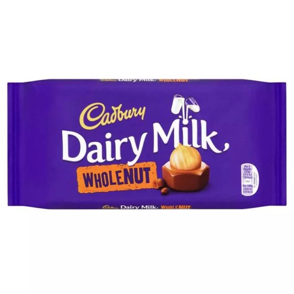 Cadbury Dairy Milk Whole Nut Bar bd