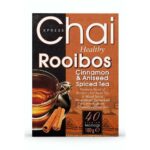 Chai Xpress Healthy Rooibos Cinnamon & Aniseed Spiced Tea Bags 40Pcs