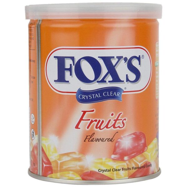 FoxS Crystal Clear Fruits Flavored Candy bd