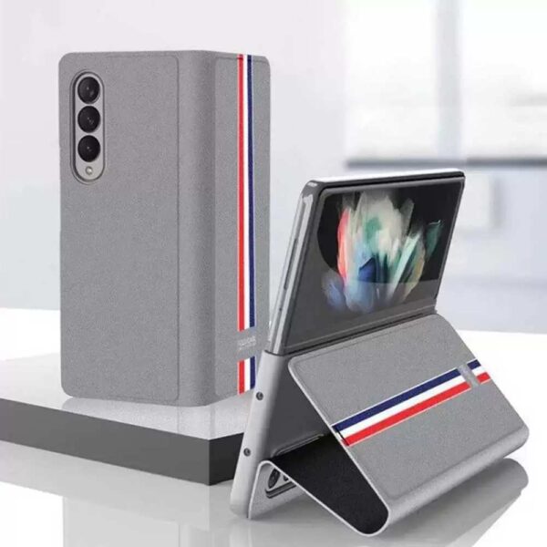 GKK PU LEATHER MAGNETIC FLIP CASE FOR SAMSUNG Z FOLD 3 in bd