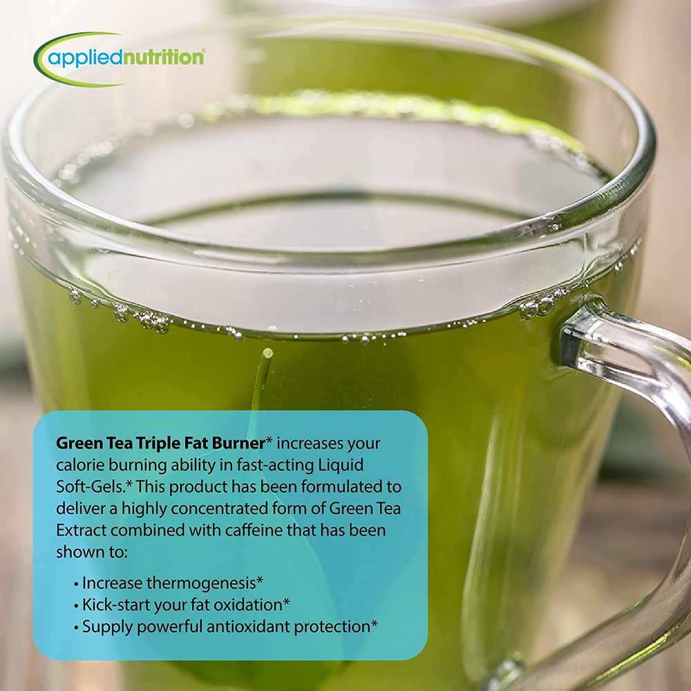 Fat Burner Green Tea Liquid Soft Gels Reviews Green Tea Triple Fat Burner Liquid Soft Gels | Sinin