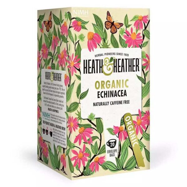 Heath & Heather Organic Echinacea Leaf 20 Bags bd