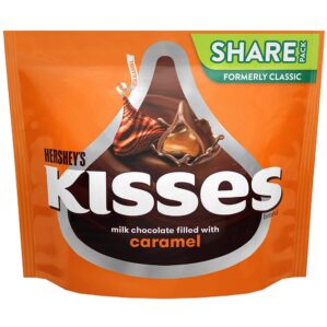 Hersheys Kisses Milk Chocolate Filled with Caramel bd