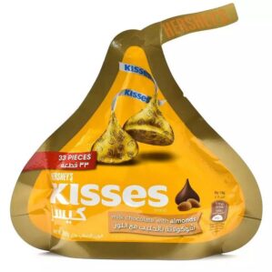 Hershey's Kisses Milk Chocolate with Almond 150g bd