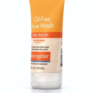 Neotrogena Oil Free Acne Wash Daily Scrub 124ml bd price