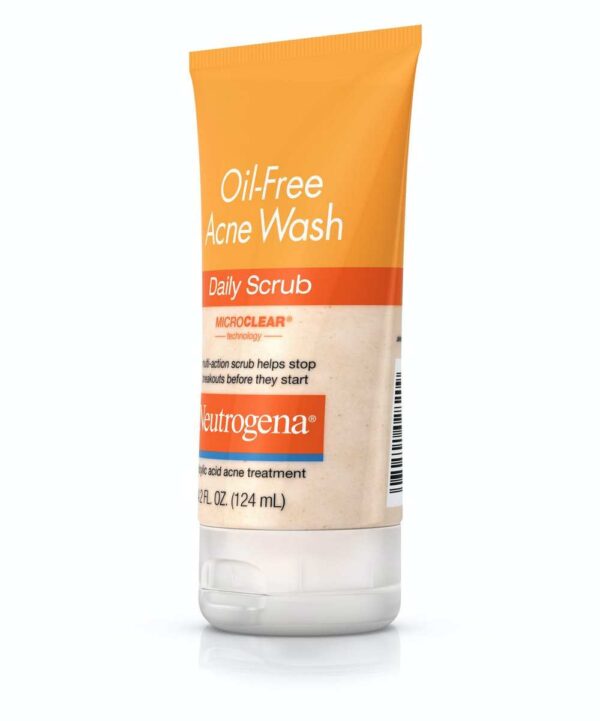 Neotrogena Oil Free Acne Wash Daily Scrub 124ml bd price