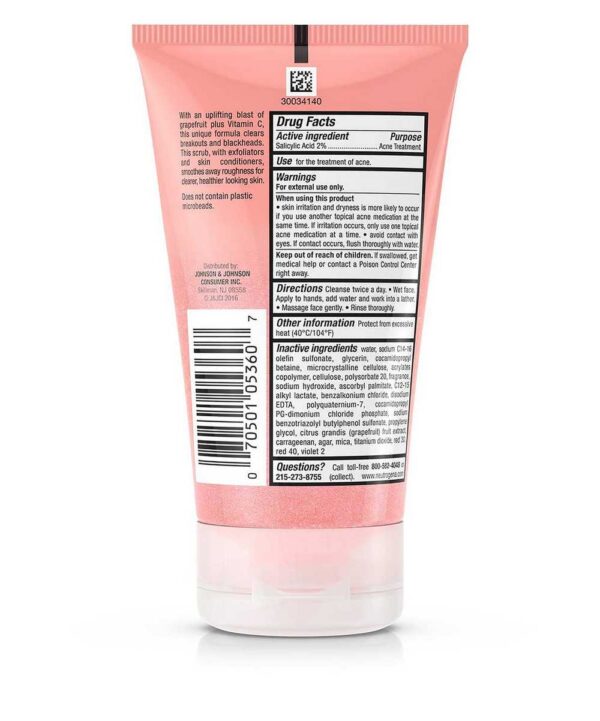 Oil Free Acne Wash Pink Grapefruit Foaming Scrub bd price