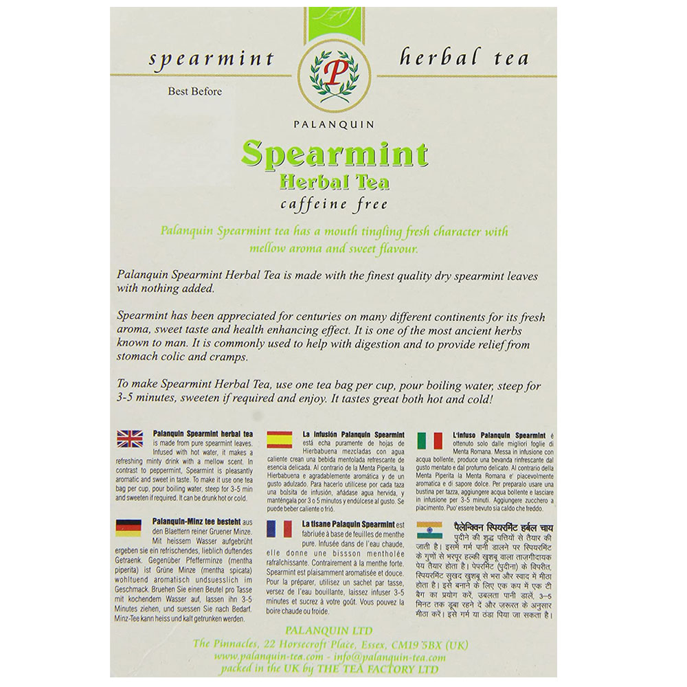 Palanquin Spearmint Herbal Tea Sinin