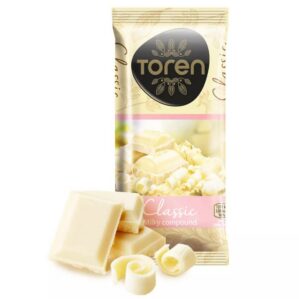Toren Classic White Milky Compound Chocolate 55g bd