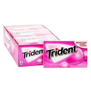 Trident Bubble Gum Sugar Free bd