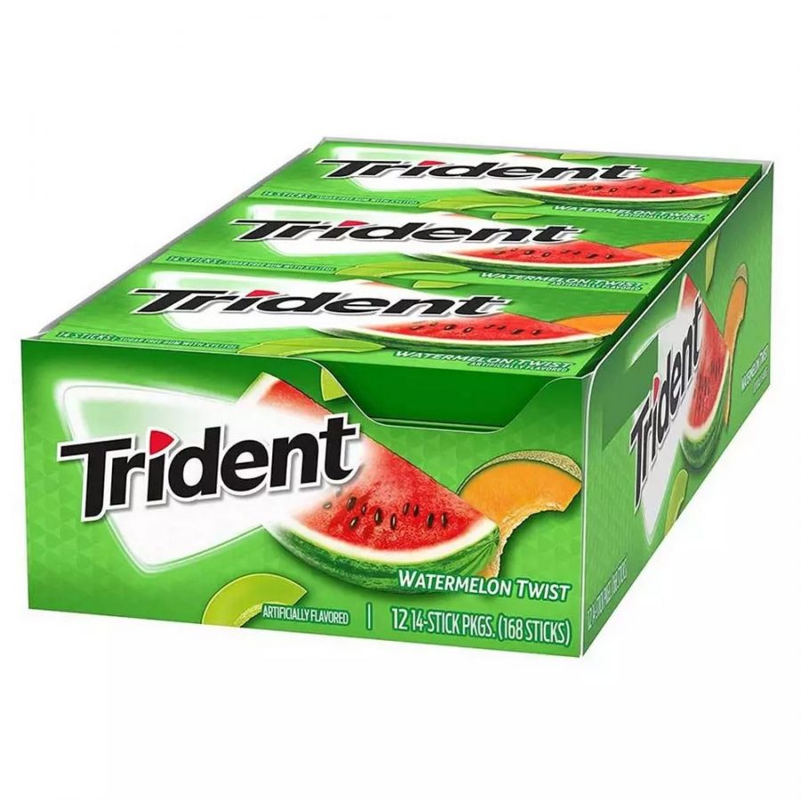 Trident Watermelon Twist Sugar Free Gum 12 Packs Sinin