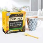 Twinings English Breakfast Fairtrade Organic 80 Tea Bags bd