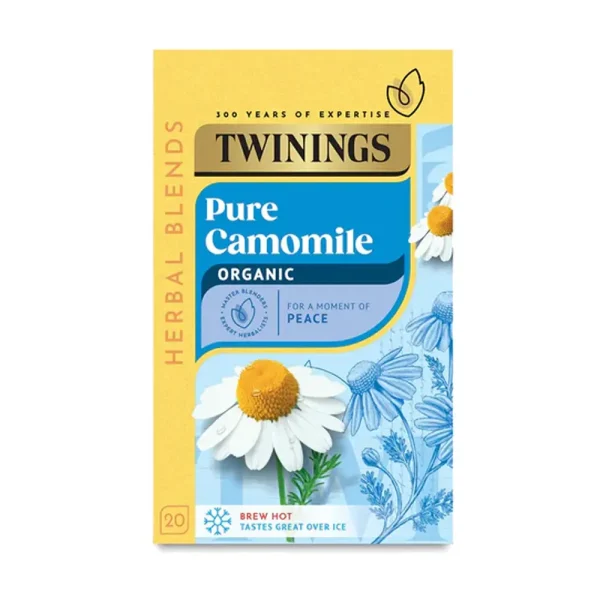 Twinings Pure Camomile 20 Single Tea Bags