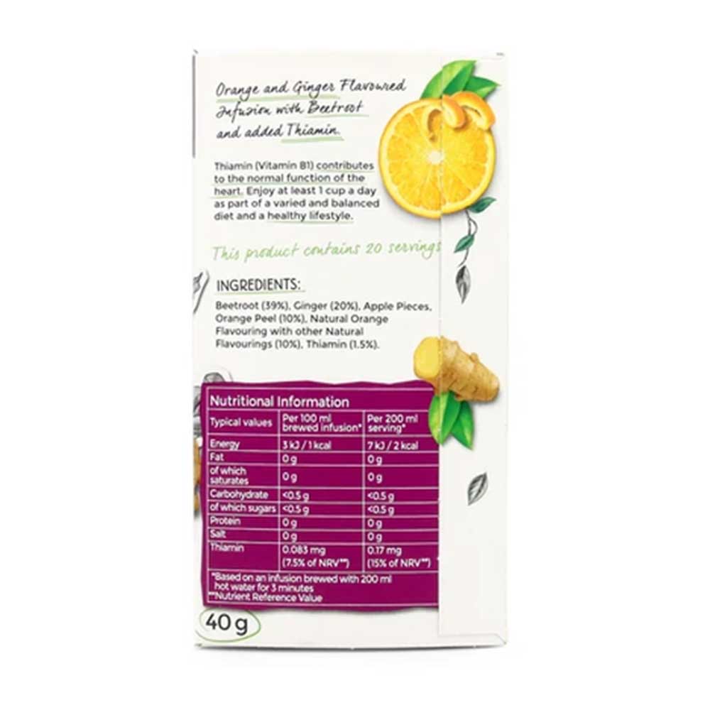 Twinings Superblends Beetroot with Ginger & Orange Tea Sinin