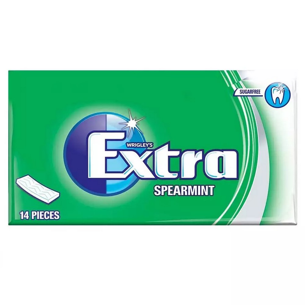 Wrigley's Extra Spearmint Sugar Free Chewing Gum 27g | Sinin