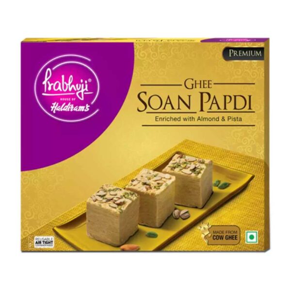 Haldiram Prabhuji Premium Ghee Soan Papdi 400g in bd