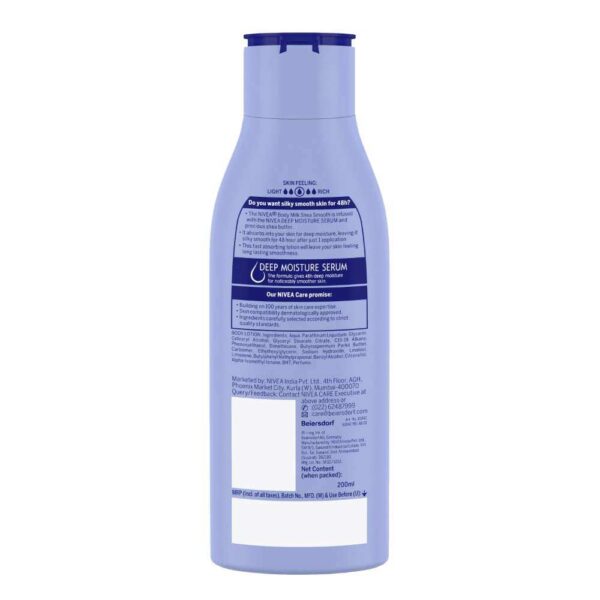 Nivea Smooth Milk Body Lotion For Dry Skin 200ml in bd