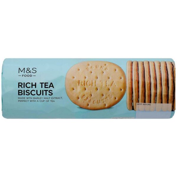 M&S Rich Tea Biscuits 300g in bd