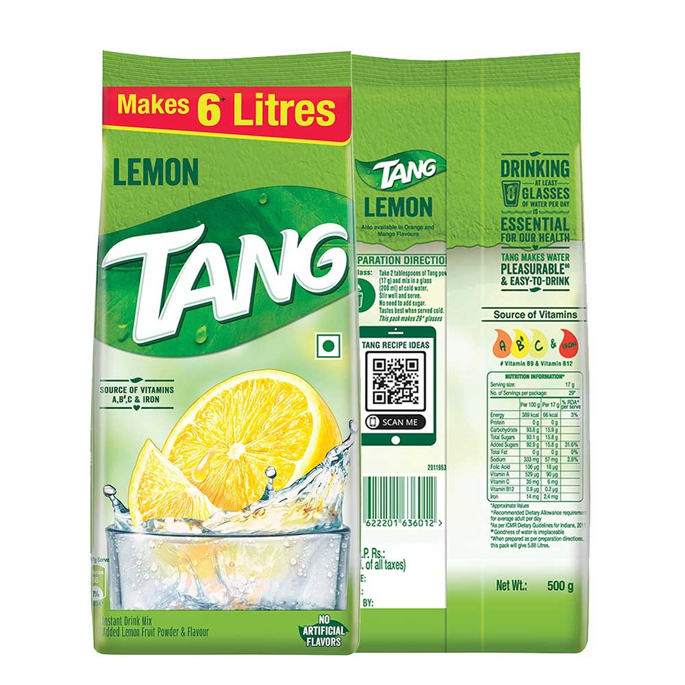 Tang Lemon Instant Drink Mix 500g Sinin