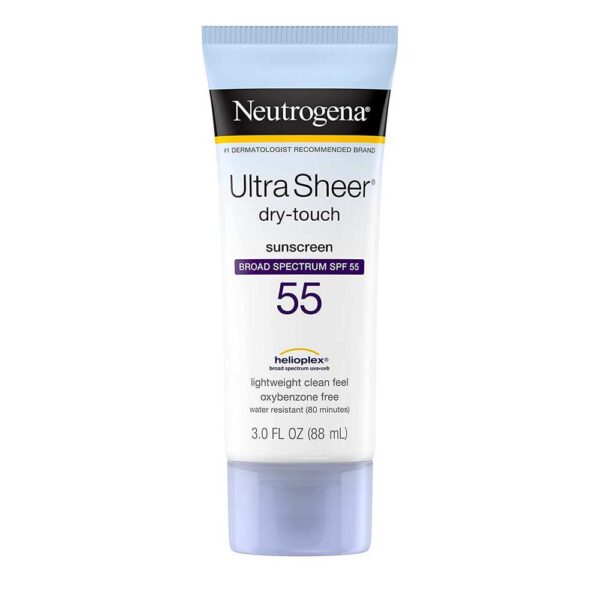 Neutrogena Ultra Sheer Dry-Touch Broad Spectrum SPF 55 Sunscreen 88ml bd price