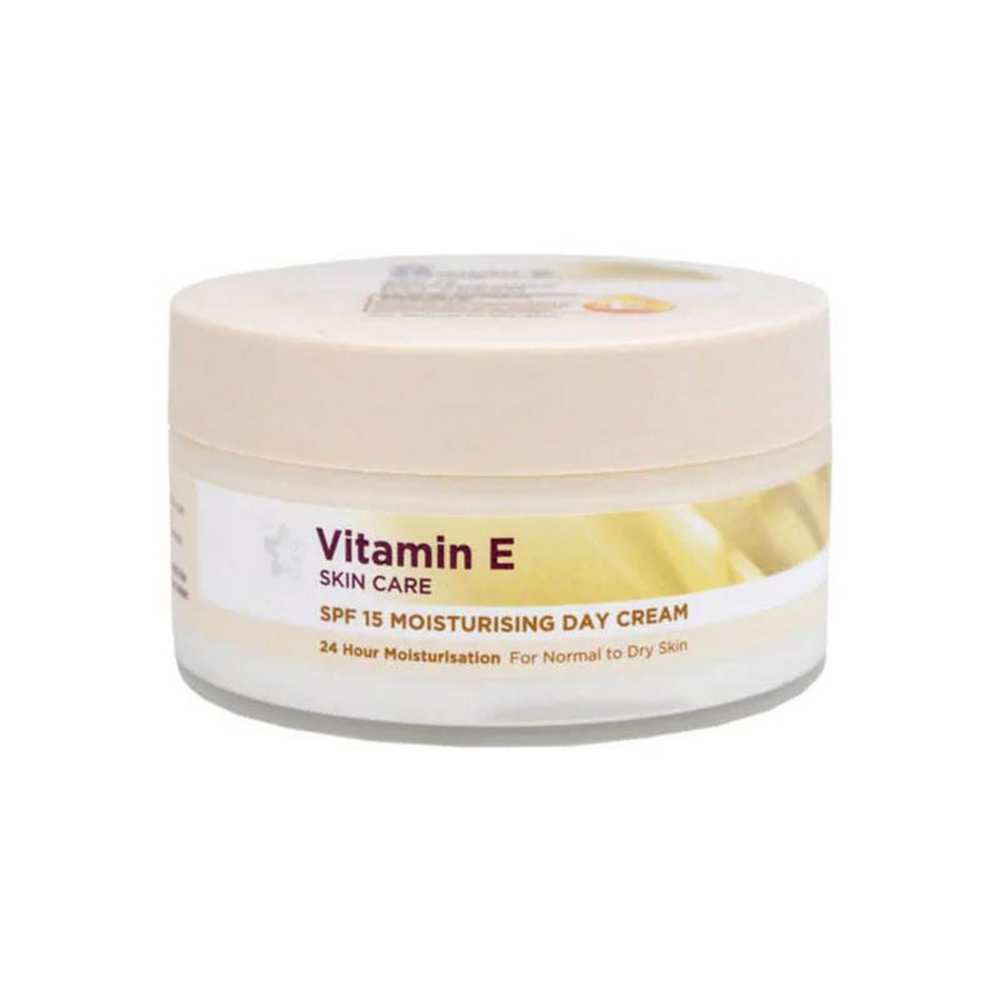 Superdrug Vitamin E SPF15 Moisturising Day Cream 100ml Sinin