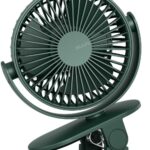 Jisulife FA29FA29A Clip on Desk Fan 4 Speed Modes Rechargeable (6)