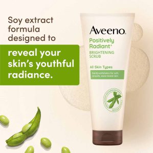 Aveeno Positively Radiant Skin Brightening Daily Scrub 198g - Image 2