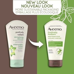 Aveeno Positively Radiant Skin Brightening Daily Scrub 198g - Image 3