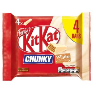 Nestle Kitkat Chunky White Chocolate Pack of 4 Bars BD