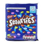 Nestle Smarties 4 Tubes Milk Chocolate BD