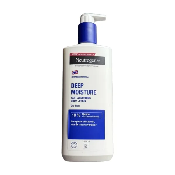 Neutrogena Deep Moisture Fast Absorbing Body Lotion