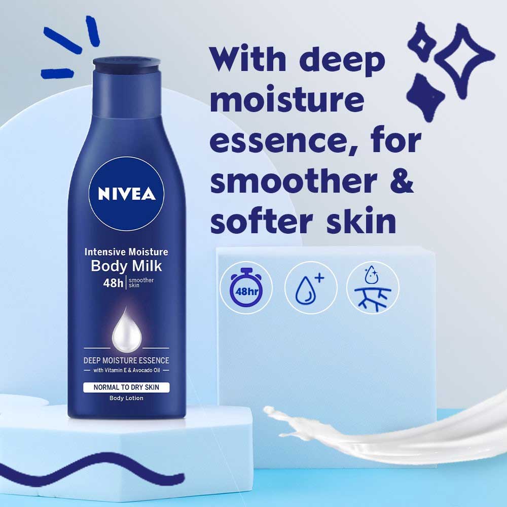 Nivea Intensive Moisture Body Milk Body Lotion 250ml Sinin