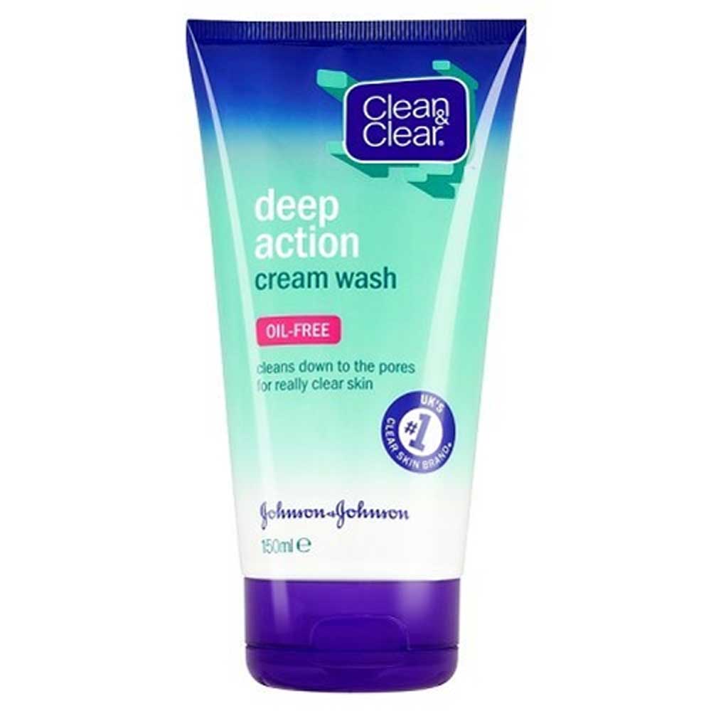 Clean & Clear Deep Action Cream Wash 150ml | Sinin