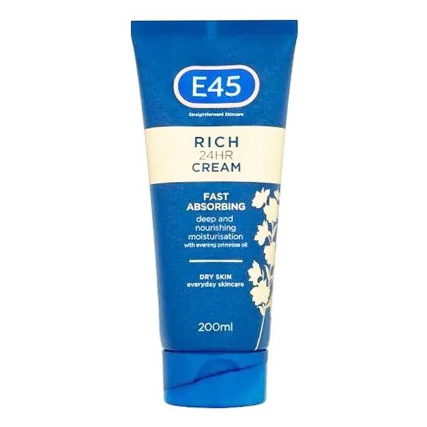 E45 Rich 24HR Fast Absorbing Moisturising Cream BD