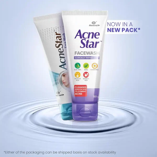 Mankind Acne Star Face Wash