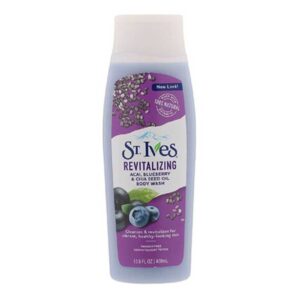 St. Ives Revitalizing Acai Blueberry & Chia Seed Oil Body Wash BD