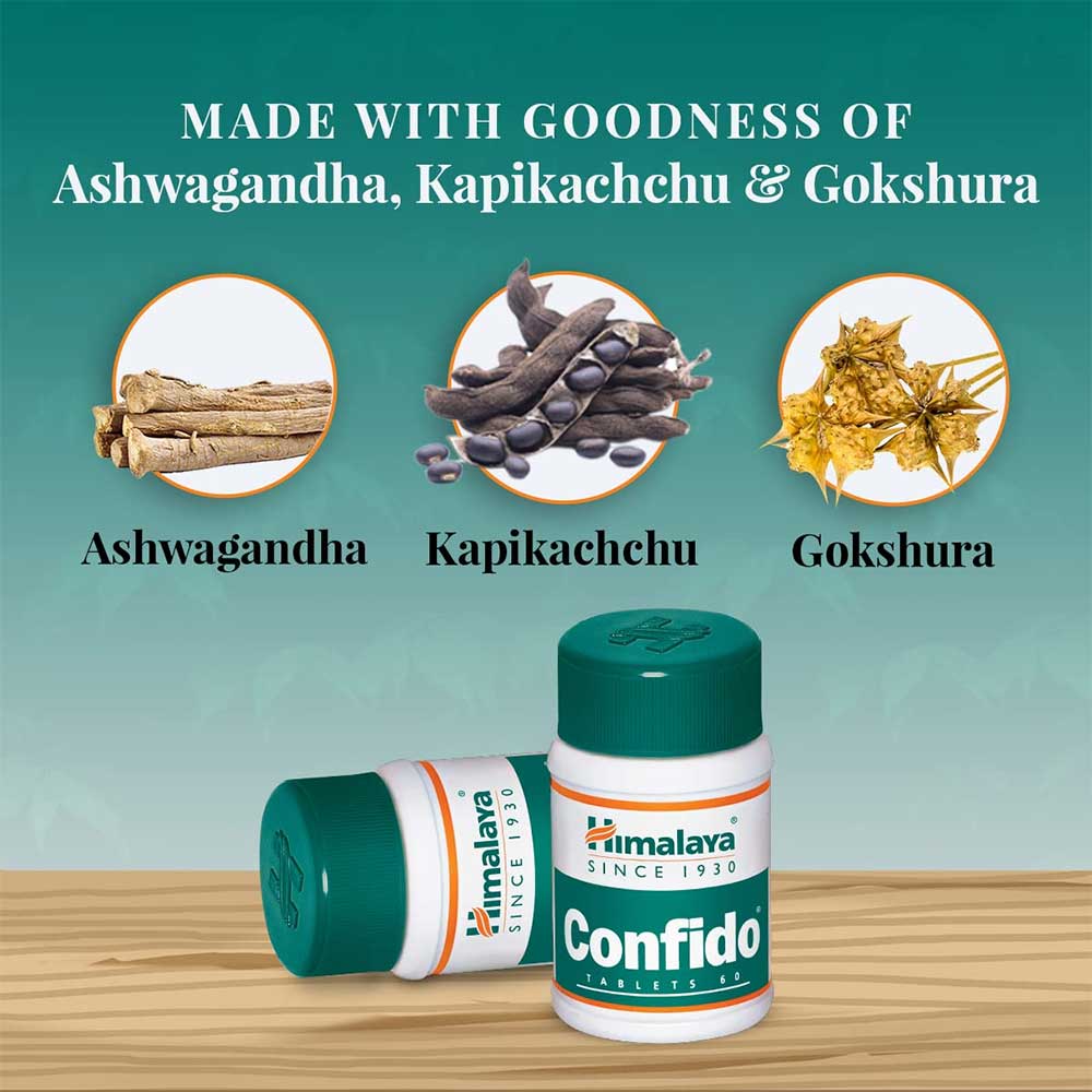 Himalaya Confido 60 Tablets Sinin