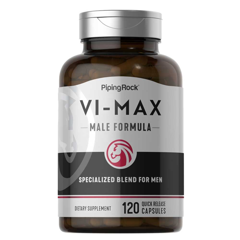 Piping Rock Vi Max Male Sexual Enhancement 120 Capsules Sinin