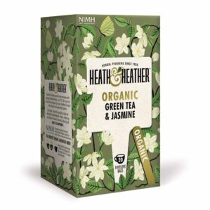 Heath & Heather Organic Green Tea and Jasmine