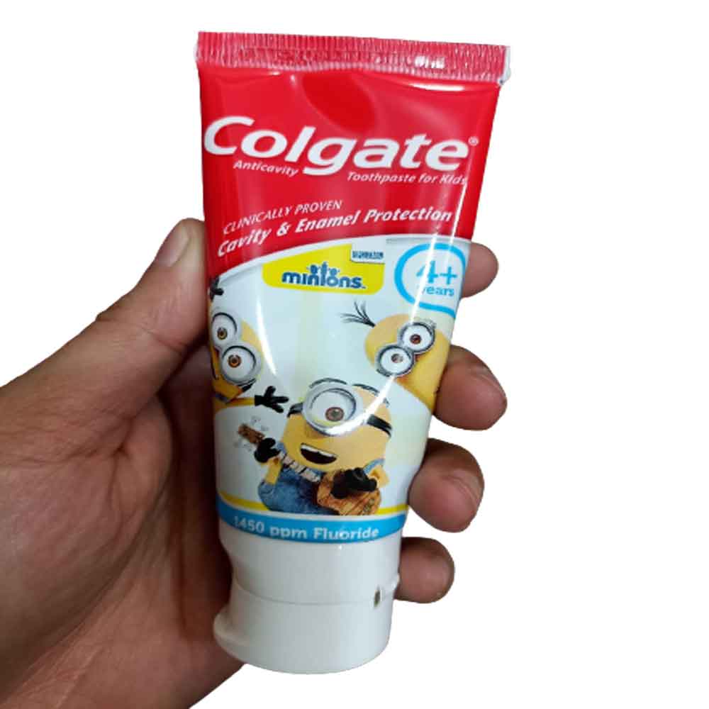 Colgate Kids Minions 4+ Years Mild Flavour Toothpaste 50ml (1)